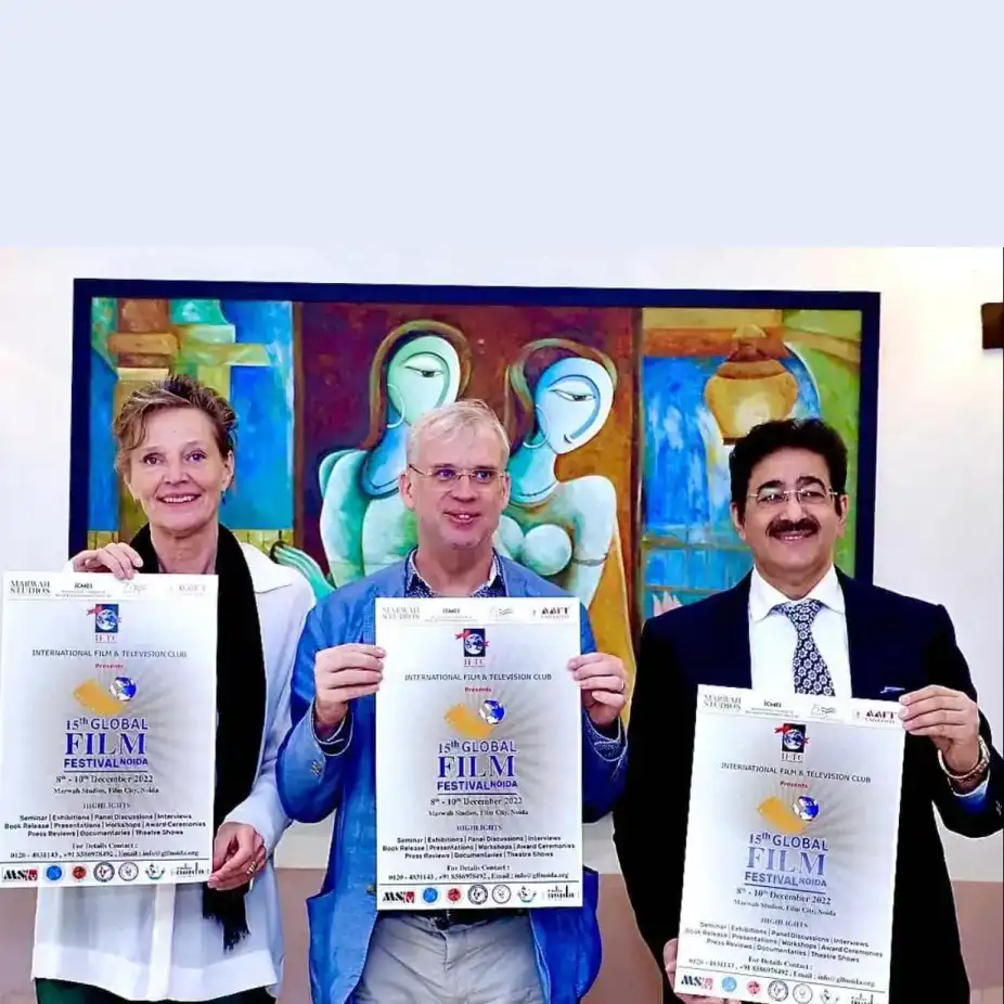 Poster of 15th Global Film Festival  Released by Delegation from Netherlands