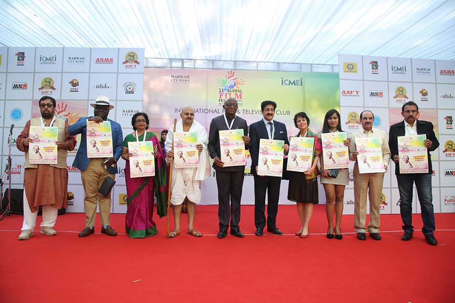 11th GLOBAL FILM FESTIVAL-Mahatam gandhi Forum & News Letter launch