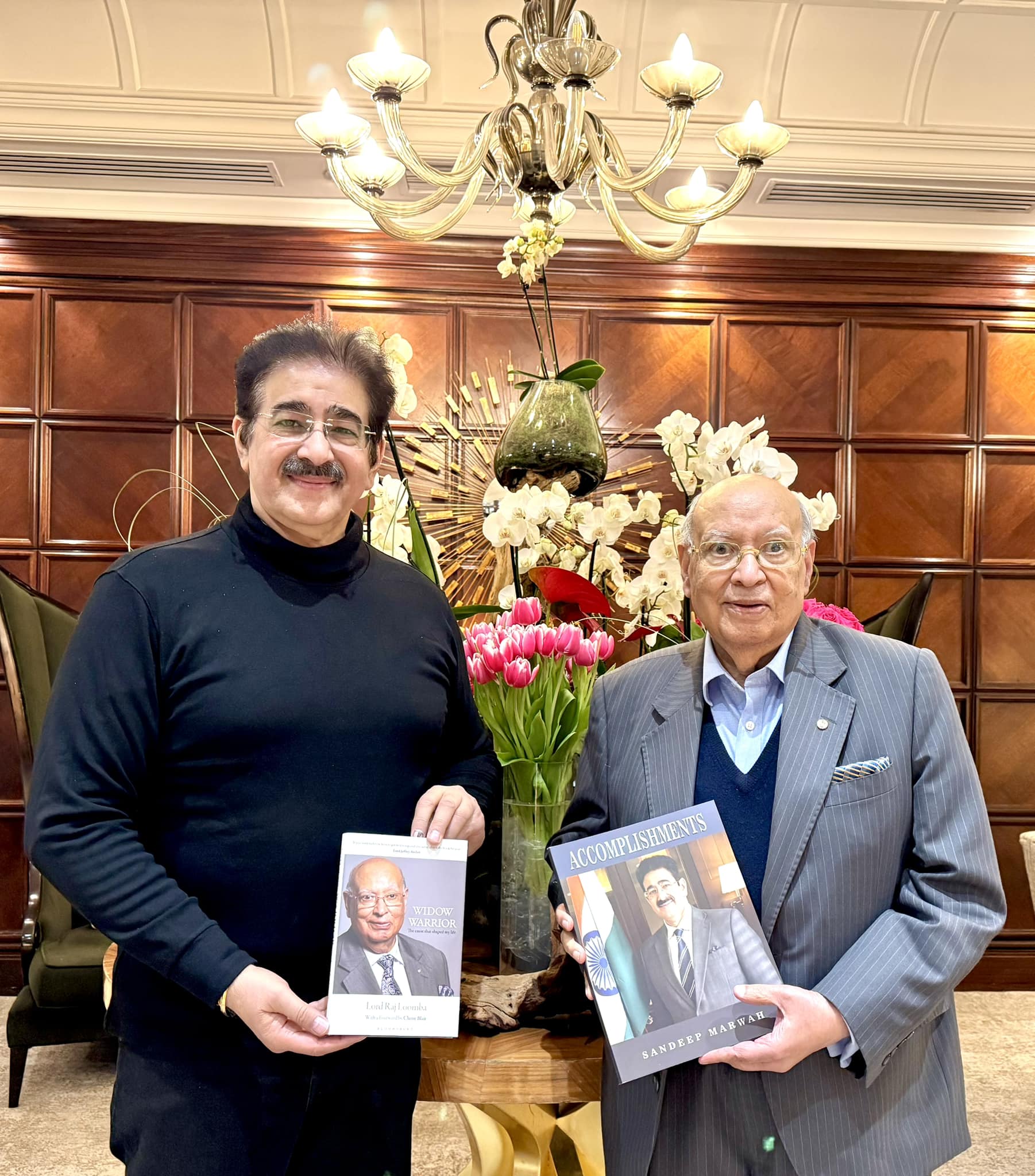 Sandeep Marwah and Lord Raj Loomba Join Hands to Promote International Widow’s Day