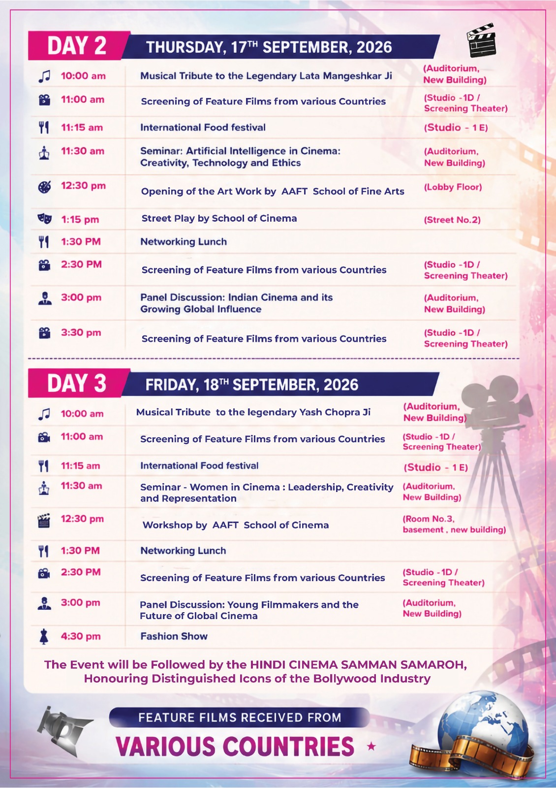 Program Schedule Page 2